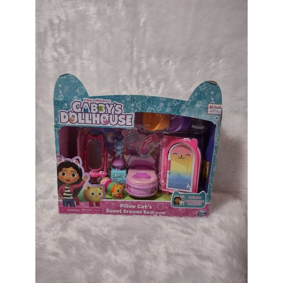Toys Gabbys Dollhouse Pillow Cats Sweet Dreams Bedroom Poshmark
